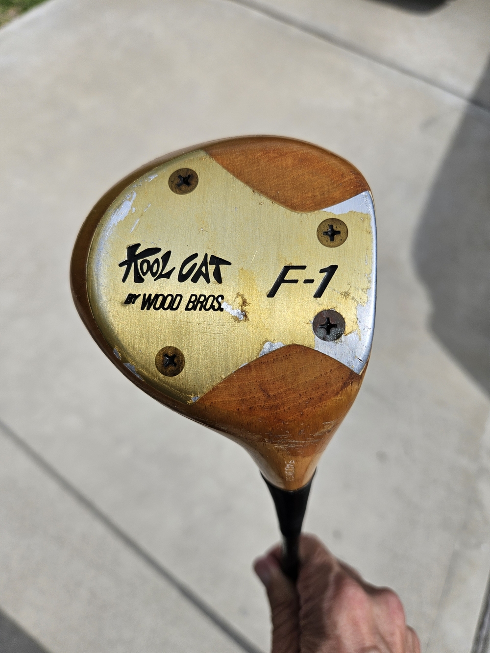 wood bros kool cat blonde s Flex Graphite Shaft driver 1 Wood